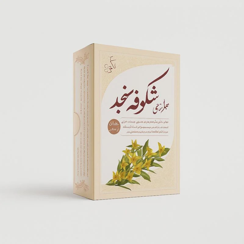 عطر شکوفه سنجد مرهم طیب