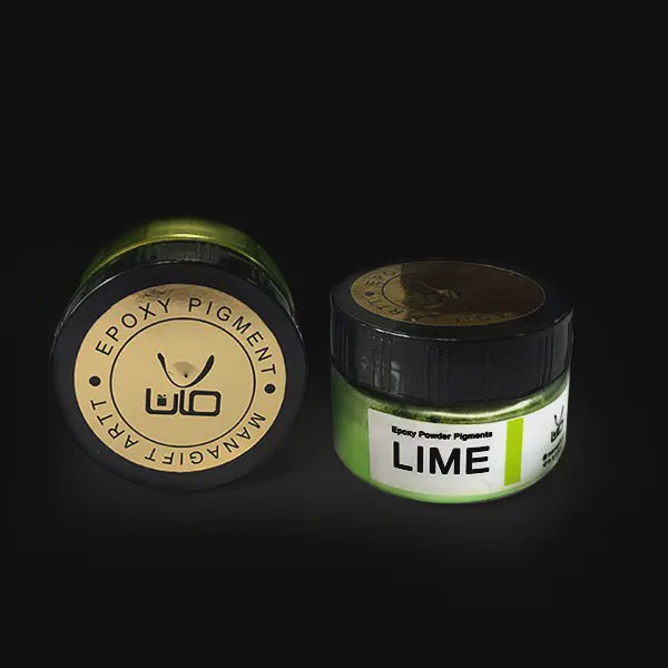 رنگ پودری صدفی سبز روشن - Lime