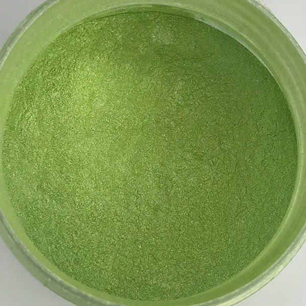 رنگ پودری صدفی سبز روشن - Lime