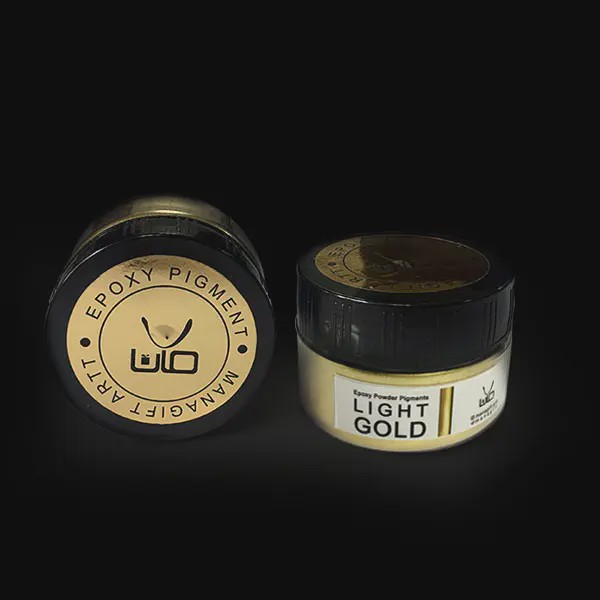 رنگ پودری طلایی روشن - Light Gold