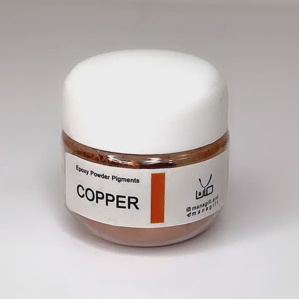 رنگ پودری صدفی کوپر - copper
