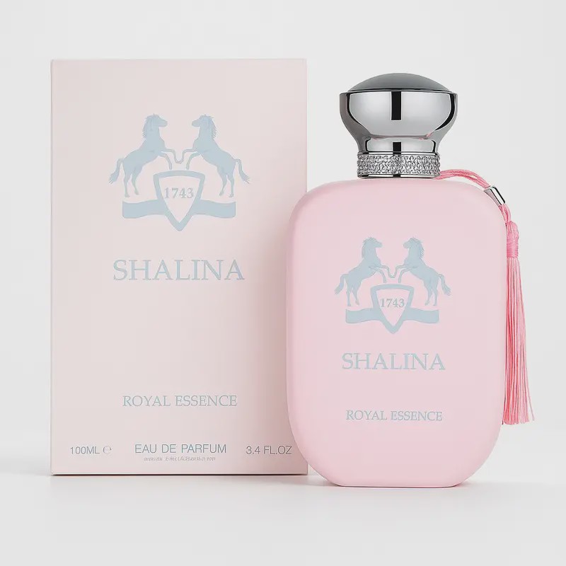 عطر ادکلن زنانه پرفیوم دو مارلی دلینا فراگرنس ورد شالینا رویال اسنس 100 میل Fragrance World Parfums de Marly Delina