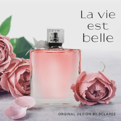 ادوپرفیوم زنانه مدل لانکوم لاویه است بل برند اسکلاره la vie Est belle حجم 100 میل