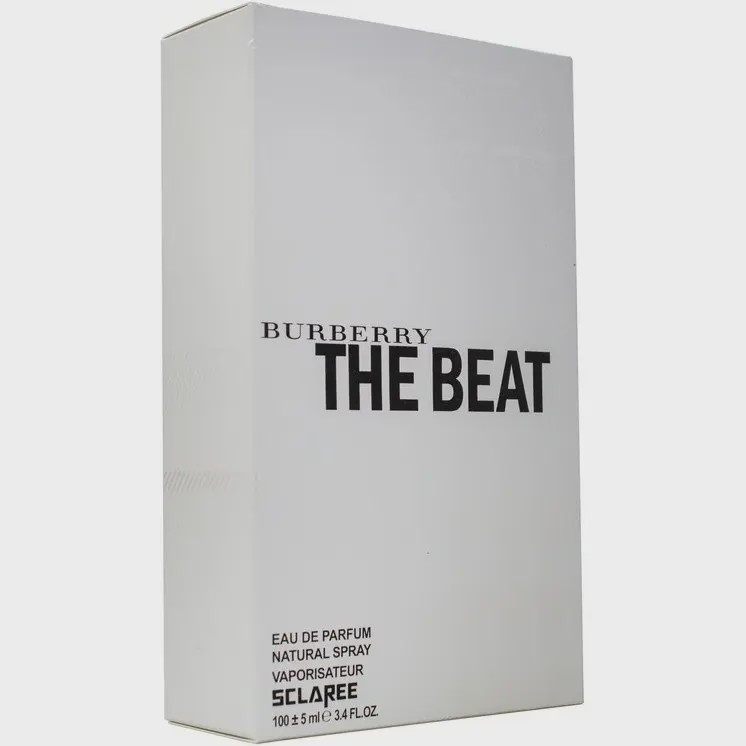 ادوپرفیوم زنانه اسکلاره Sclaree مدل باربری دبیت Burberry The Beat حجم 100 میلی لیتر طرح مارک
