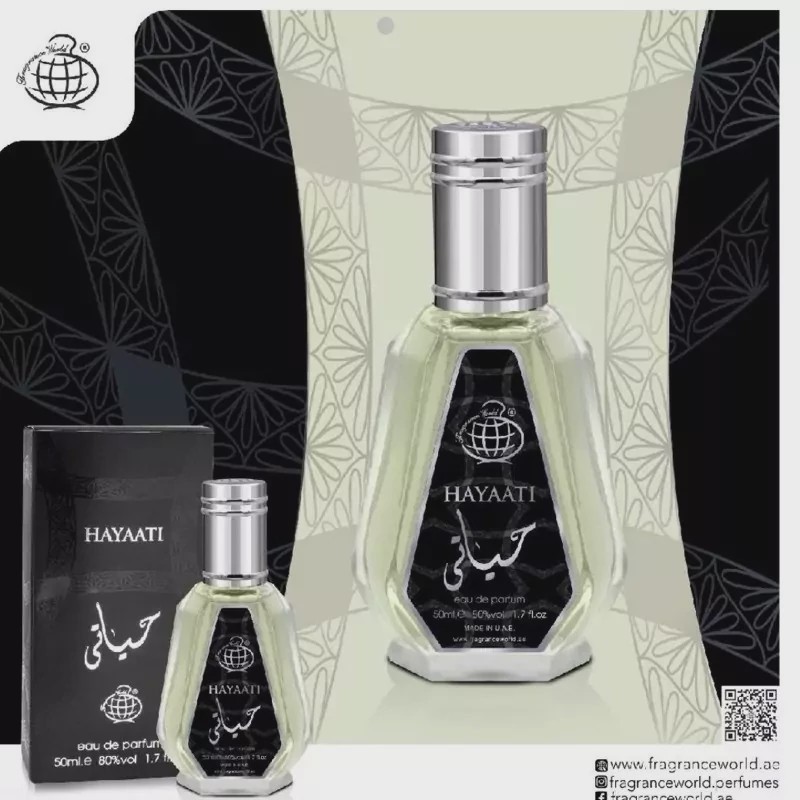 ادکلن حیاتی فرگرانس 50 میل (HAYAATI Fragrance)