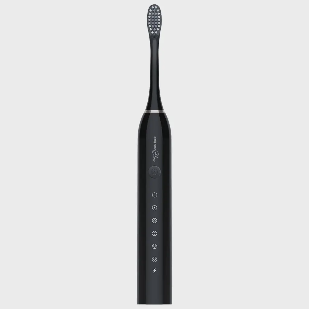 مسواک شارژی اقتصادی Porodo مدل Electric Toothbrush with Memory Function شش حالت شست وشو، IPX7 و شارژدهی طولانی