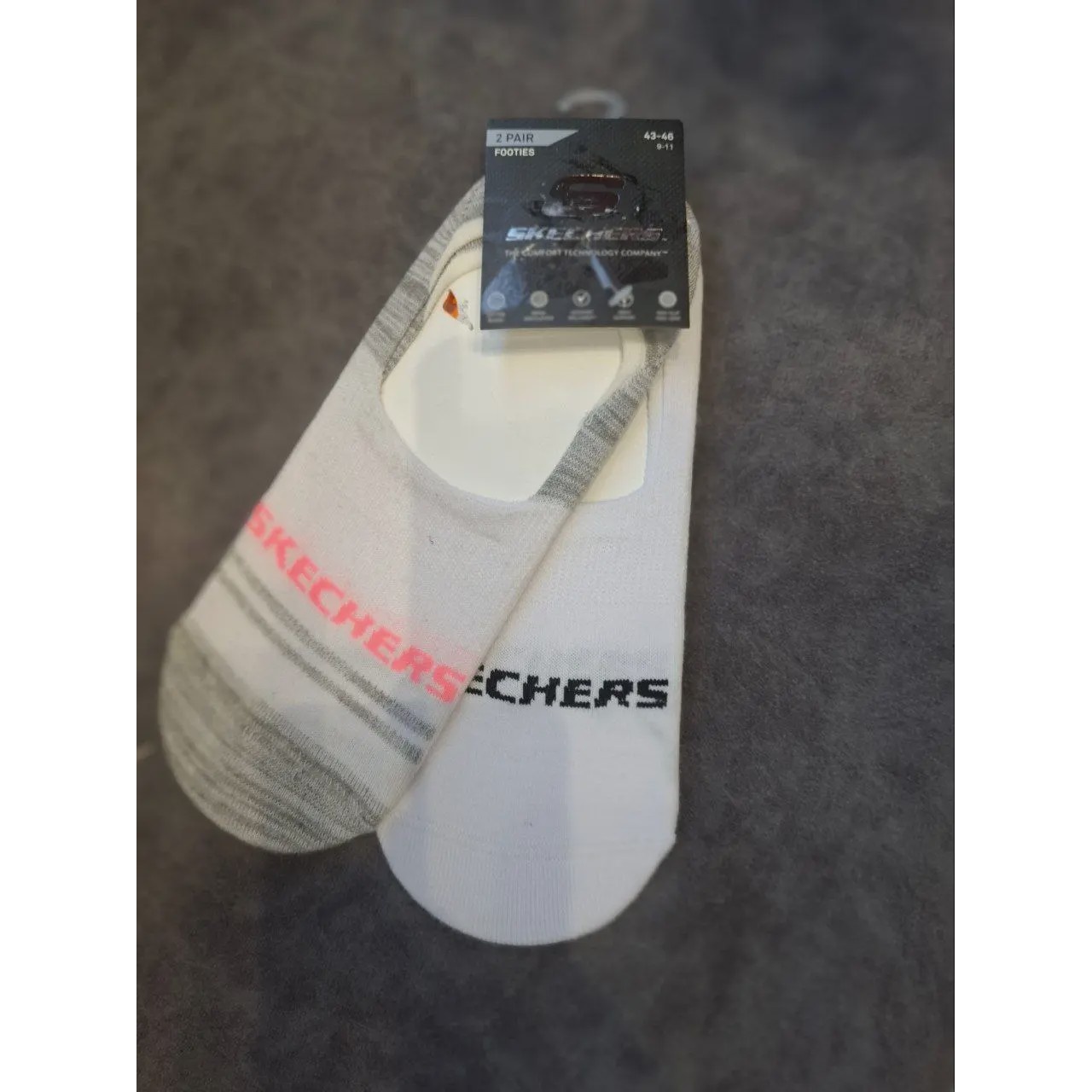 پک 2 جفتی جوراب ورزشی برند اسکیچرز Skechers