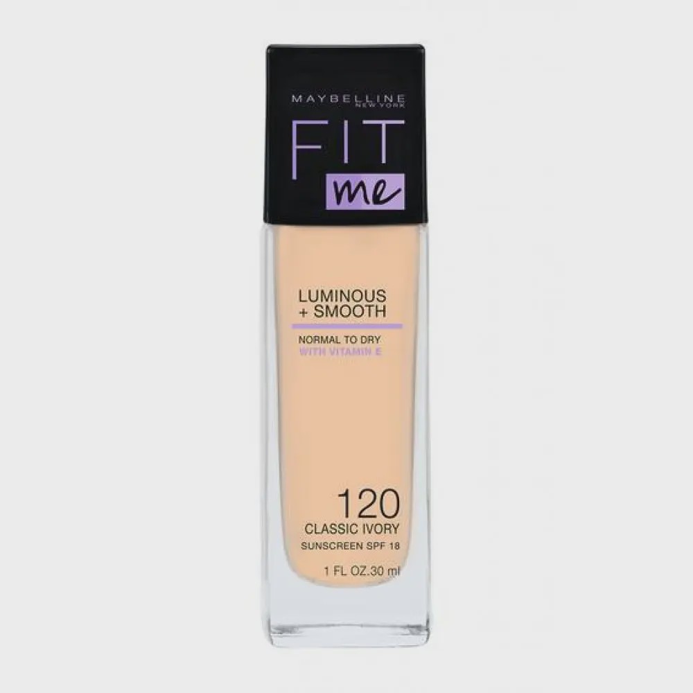 کرم پودر میبلین فیت می 120  maybelline spf 18