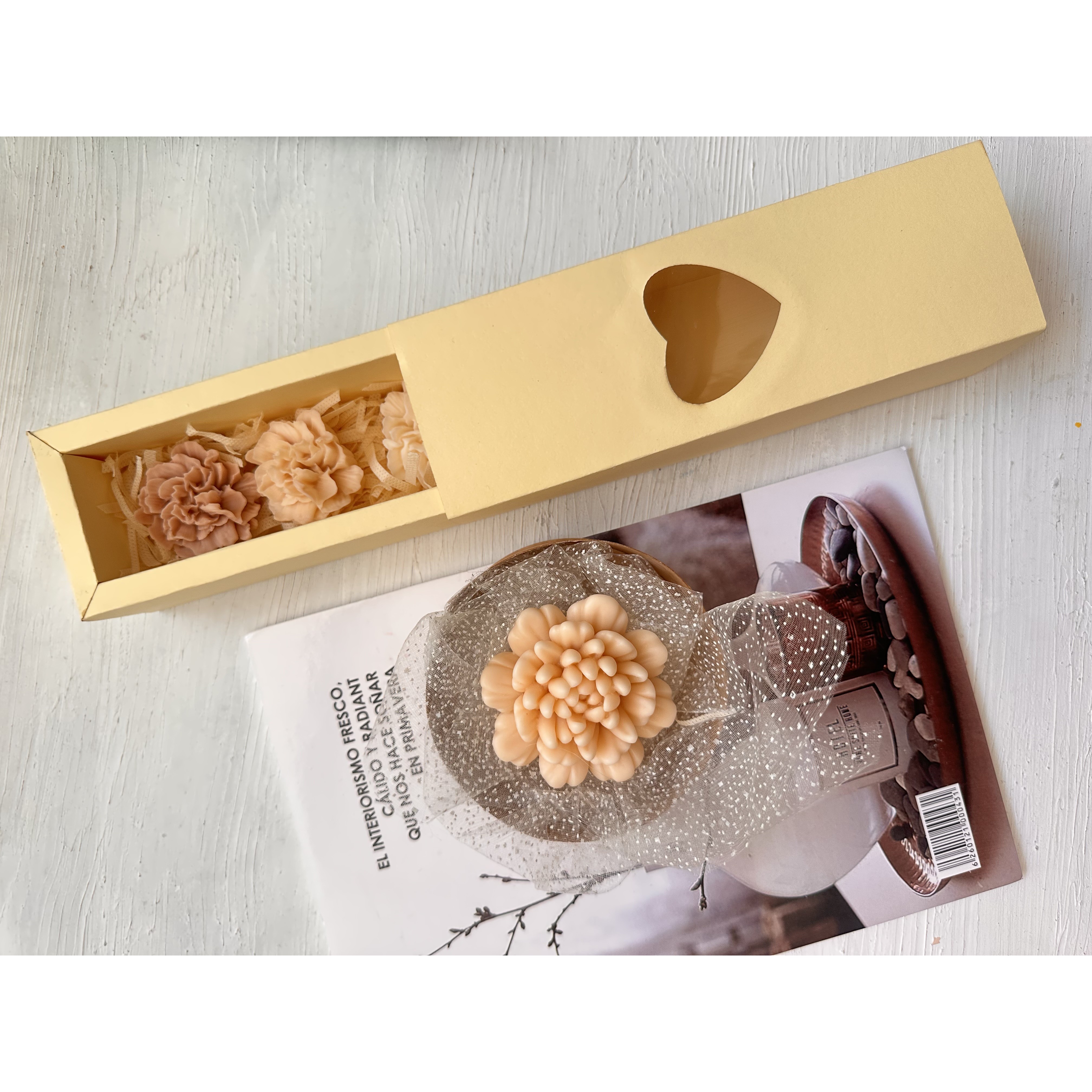 قالب سیلیکونی گل پرچمی برای شمع سازی و رزین