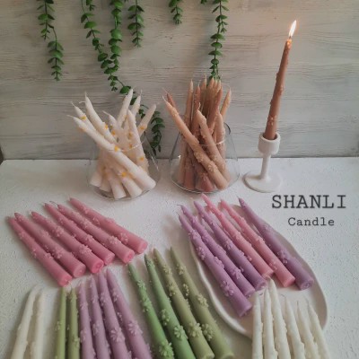 قالب سیلیکونی قلمی بابونه 20 سانت برای شمع سازی و رزین