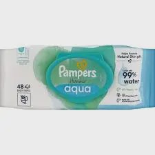 دستمال مرطوب پمپرز Pampers مدل آکوا 48 عددی