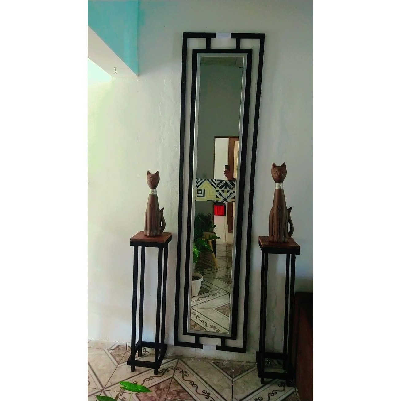 آینه قدی و کناره