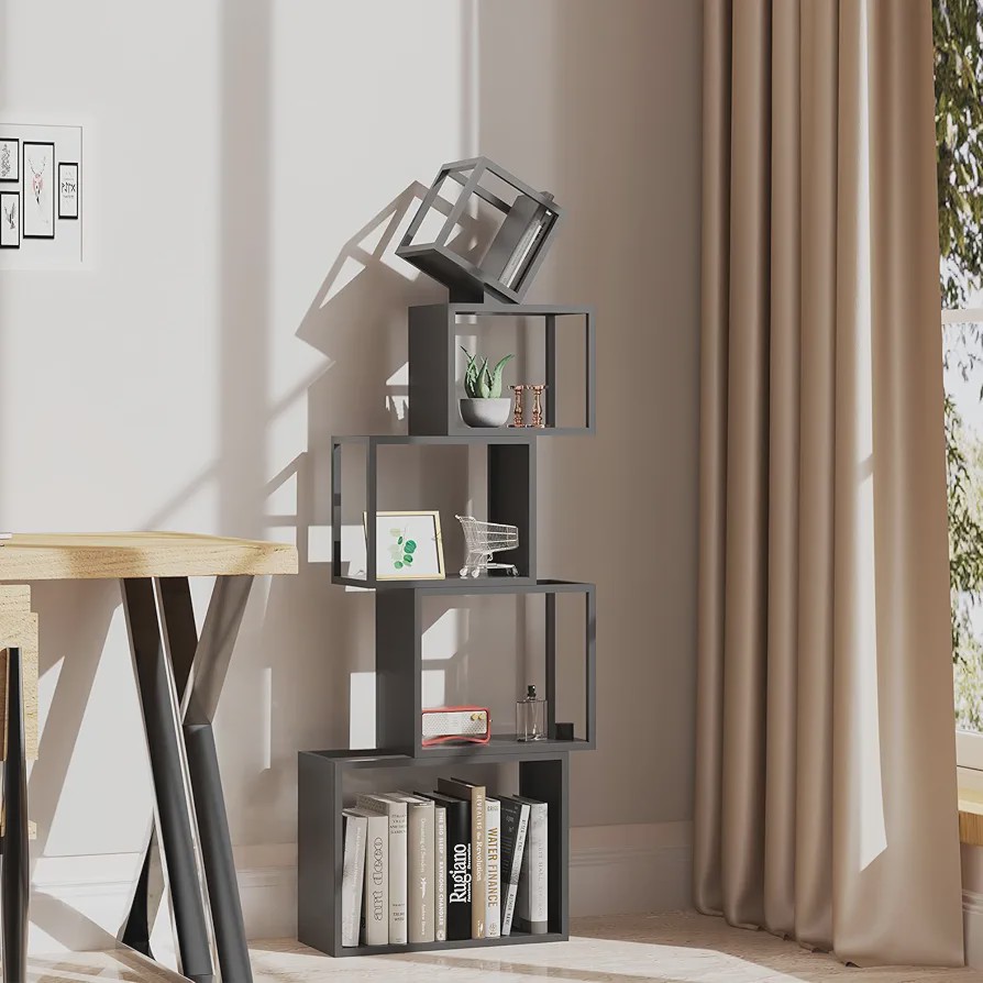 شلف و باکس کتاب هندسی نامتقارن