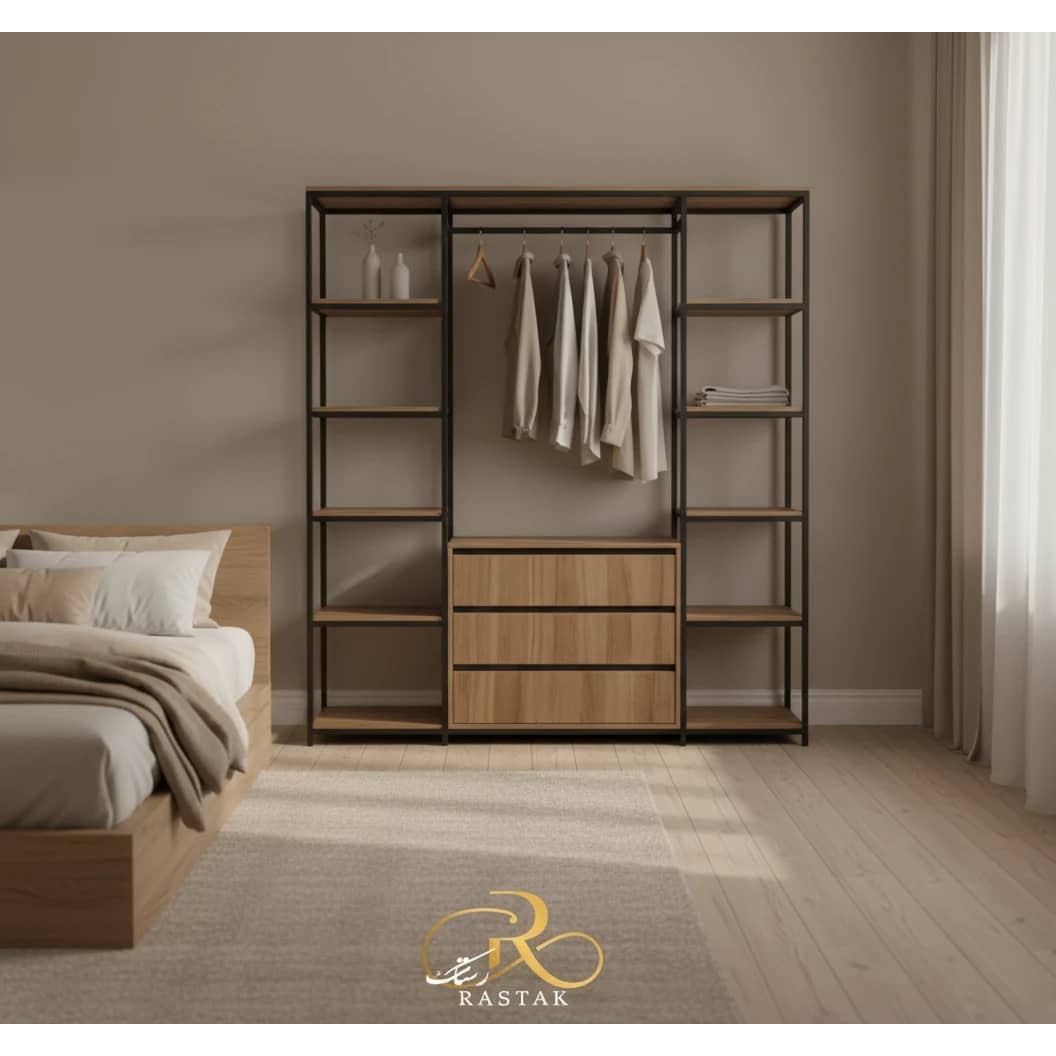 رگال لباس چوبی کلاسیک