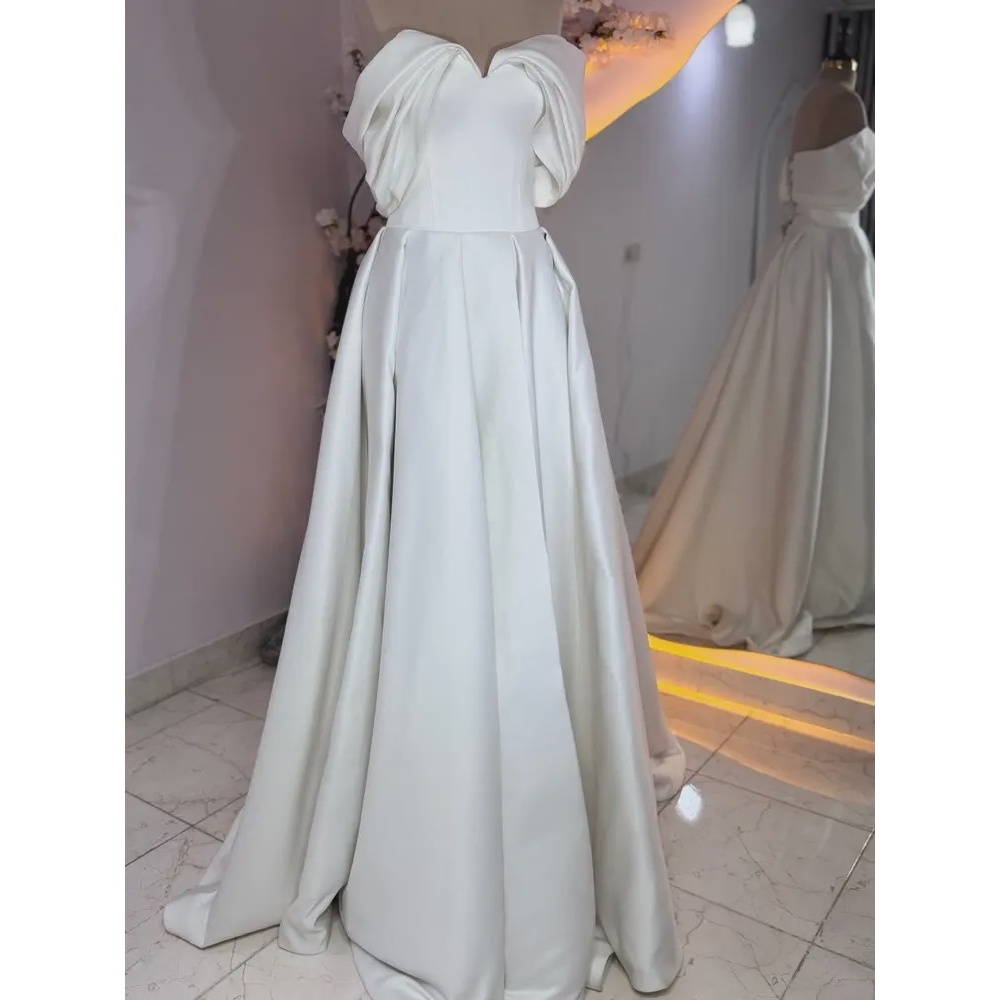لباس عروس دارپه اروپایی کد 349