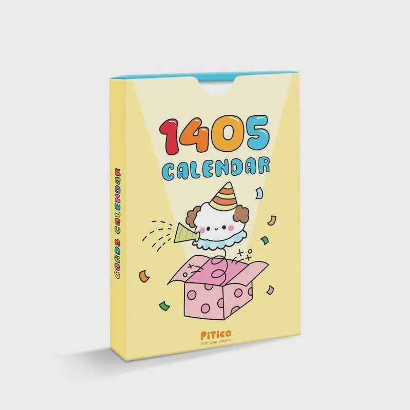 تقویم کارتی پیتیکو 1405