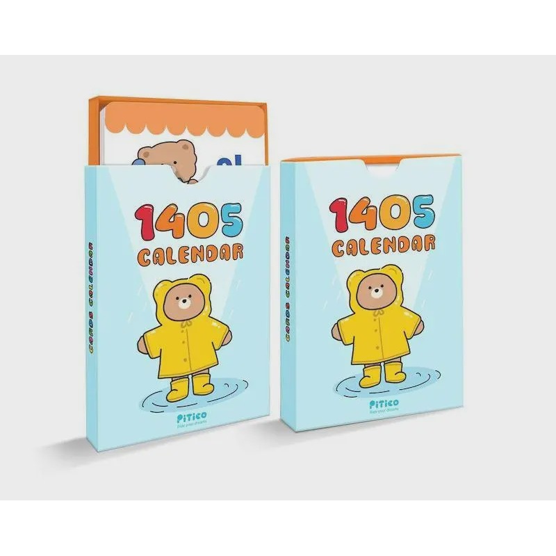 تقویم کارتی پیتیکو 1405