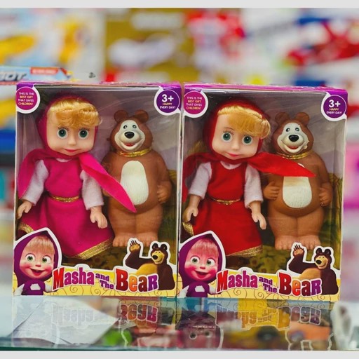 عروسک ماشا و میشا اورجینال