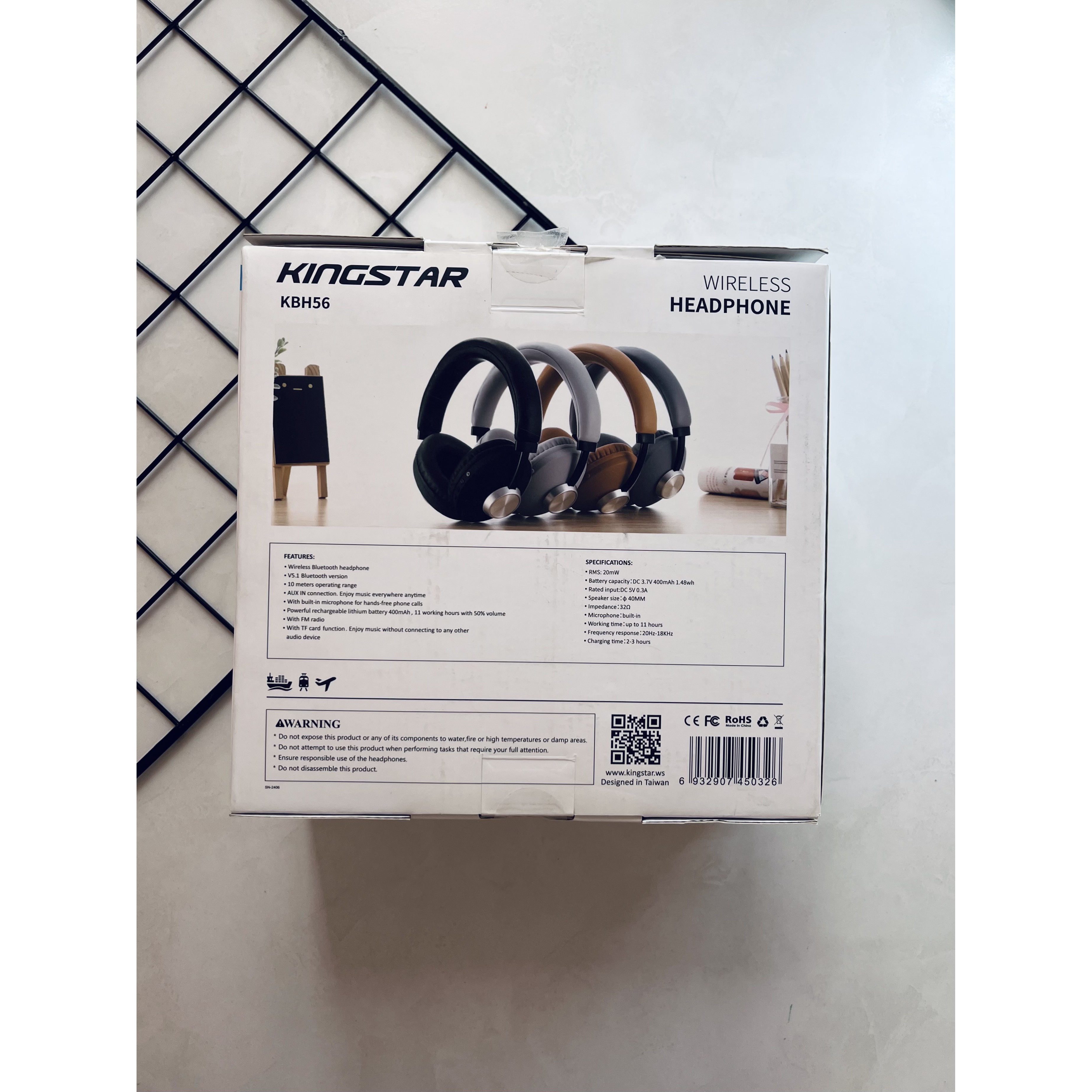 هدفون بی سیم کینگ استار مدل KBH56