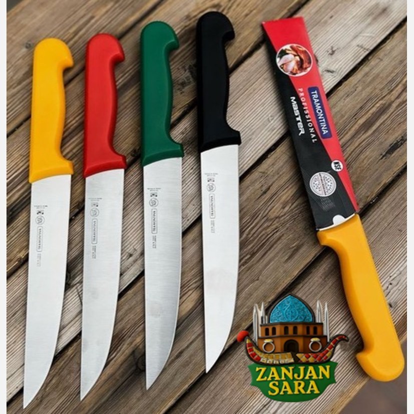 چاقو راسته فیله بری استیل ترامنتینای شماره 8 برزیل