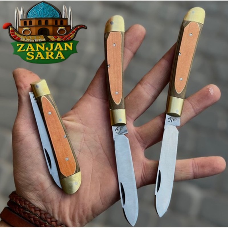 چاقو تاشو چوپانی استیل کوچک تروان زنجان