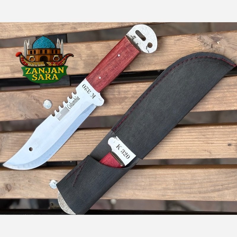 چاقو شکاری استیل k320 زنجان
