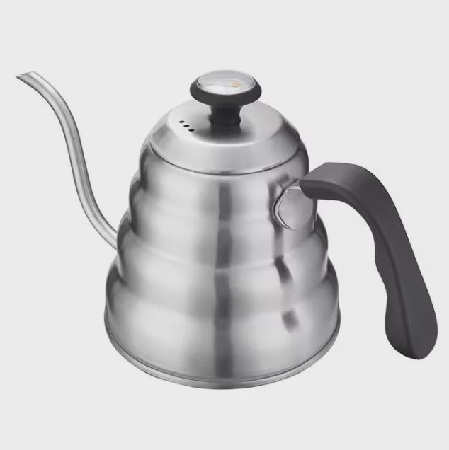 کتل استیل درب دار ترمومتر دار