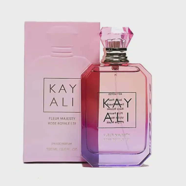 عطر ادو پرفیوم کایالی فلور ماجستی رز رویال 31 زنانه 100میل KAY ALI Fleur Majesty Rose Royale 31 (لاین امارات)