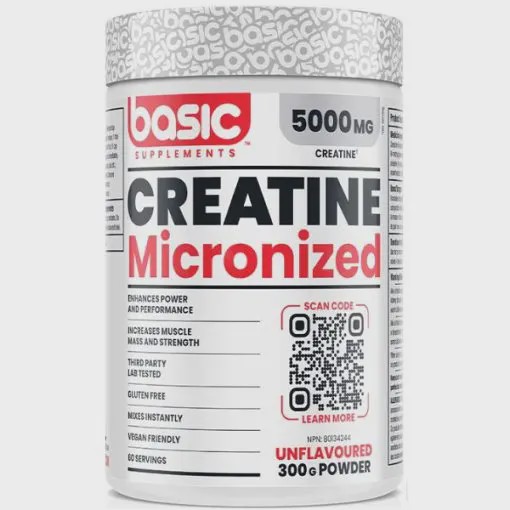 کراتین بیسیک میکرونایز شده 300 گرم CREATINE MICRONIZED BASIC