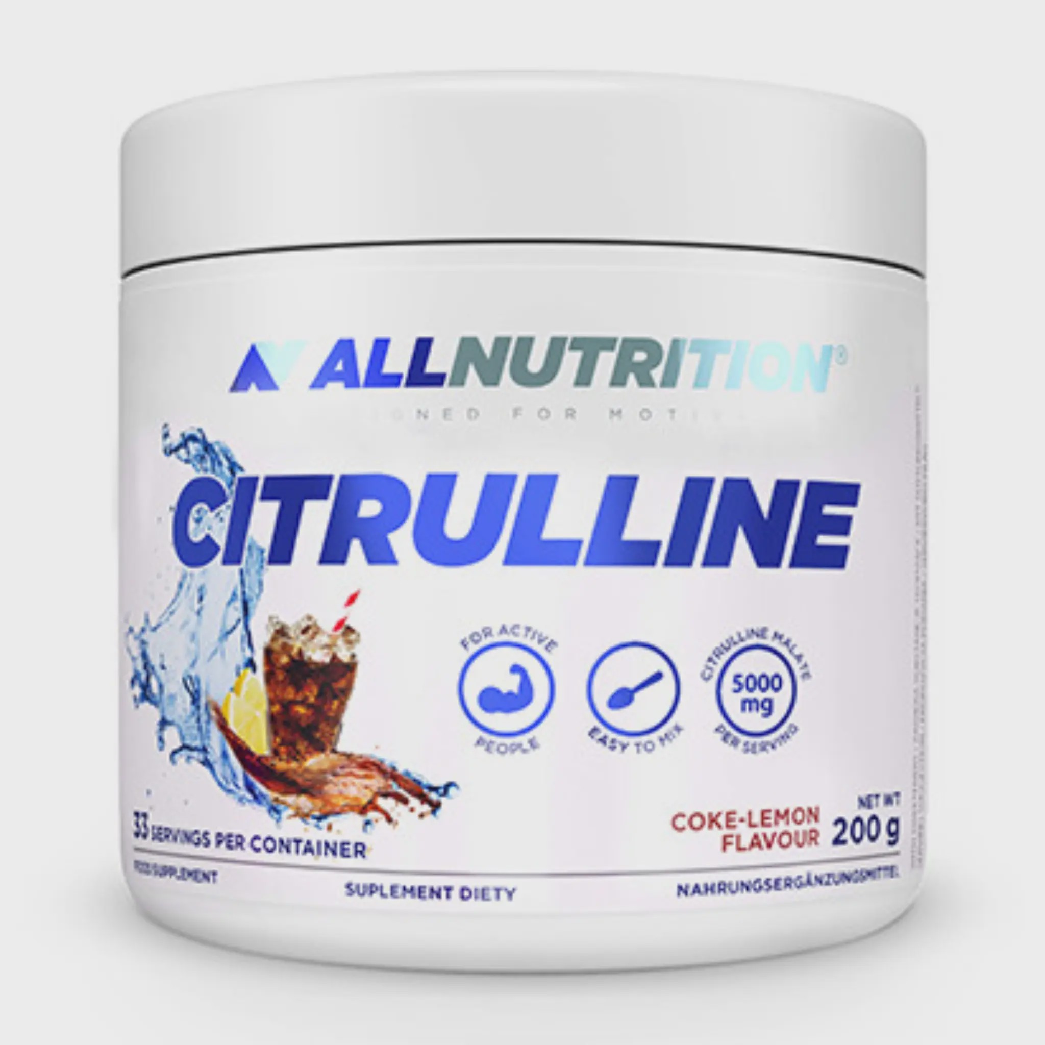 مکمل اورجینال سیترولین مالات آل نوتریشن 200 گرم Citrulline Malate AllNutrition