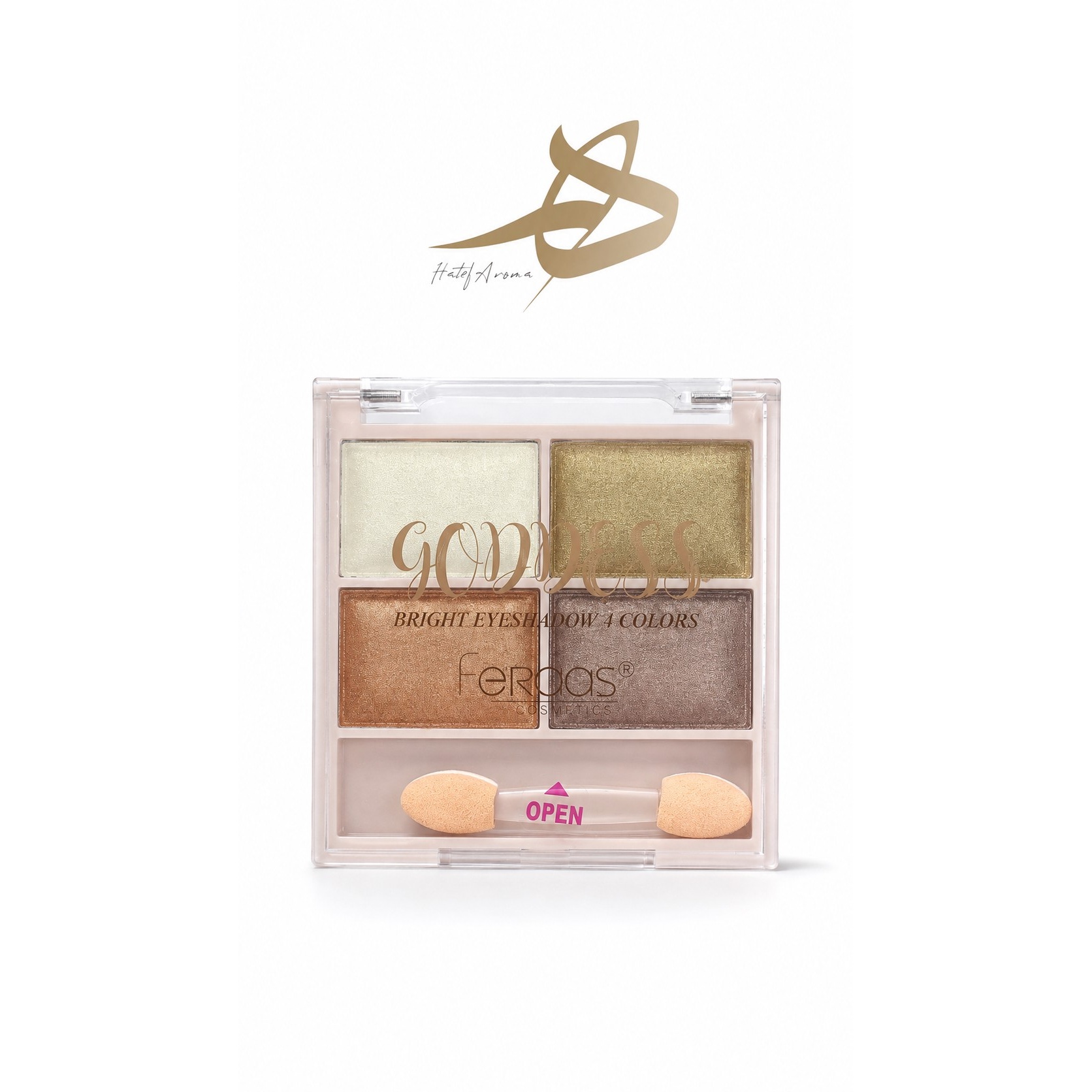 پالت سایه چشم چهاررنگ فراس مدل Goodness