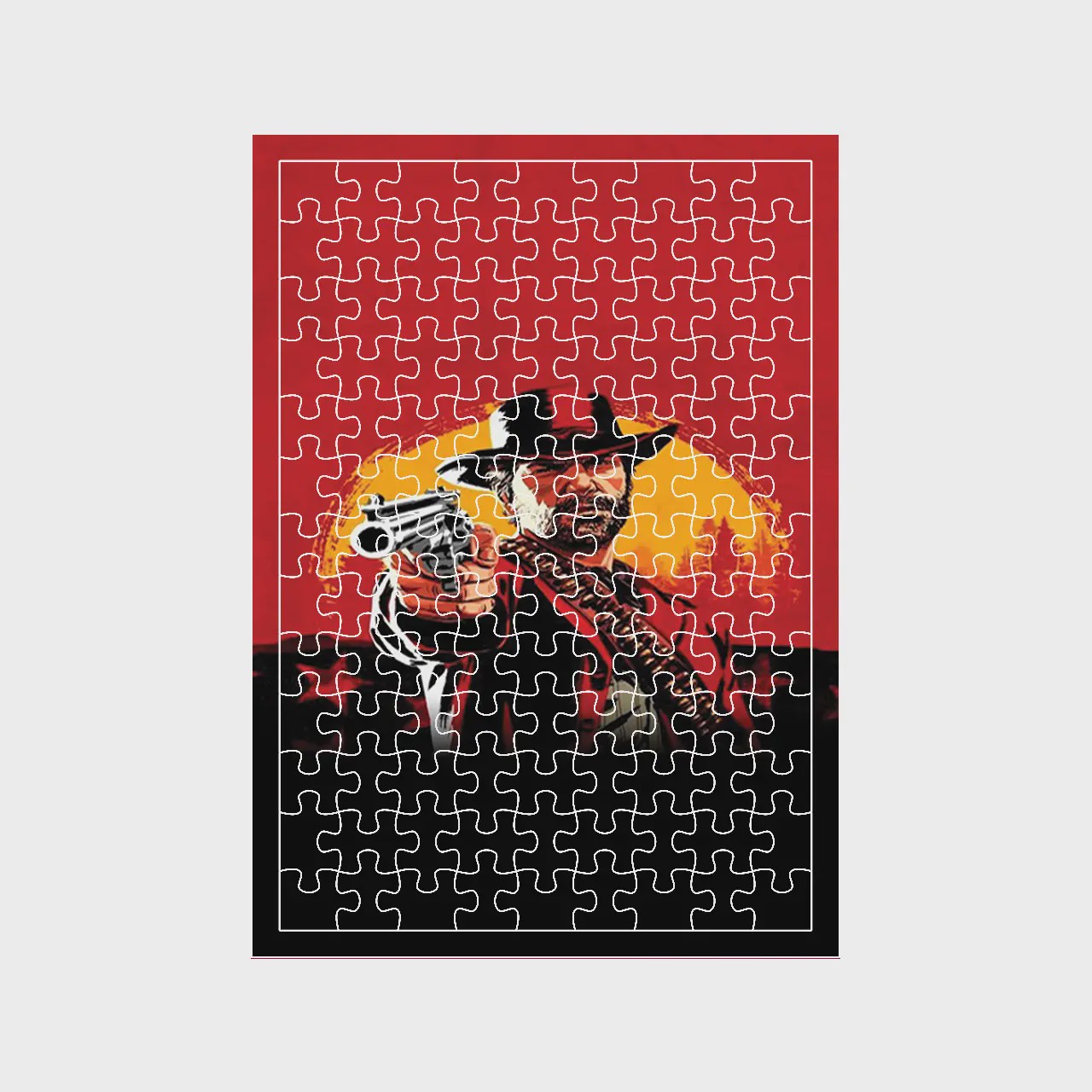 پازل طرح red dead کد 109