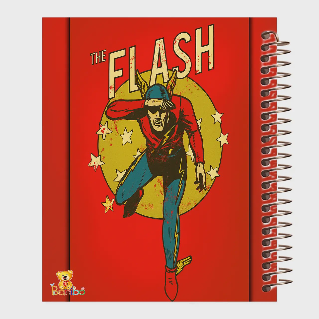 دفتر نقاشی 100 برگ طرح flash کد 1143
