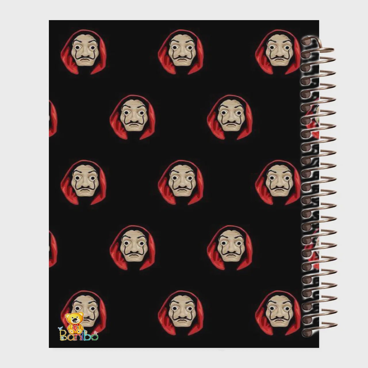 دفتر مشق 100 برگ طرح خانه کاغذی کد 942