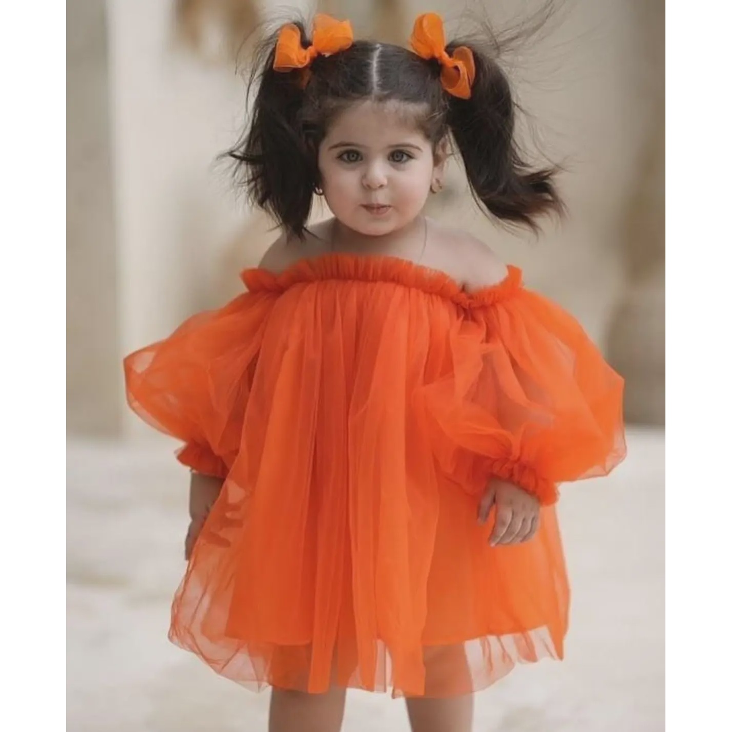 پیراهن فرشته نارنجی
