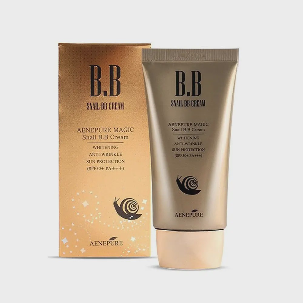 بی بی کرم جادویی حلزون آنه پیور Aenepure magic snail BB cream