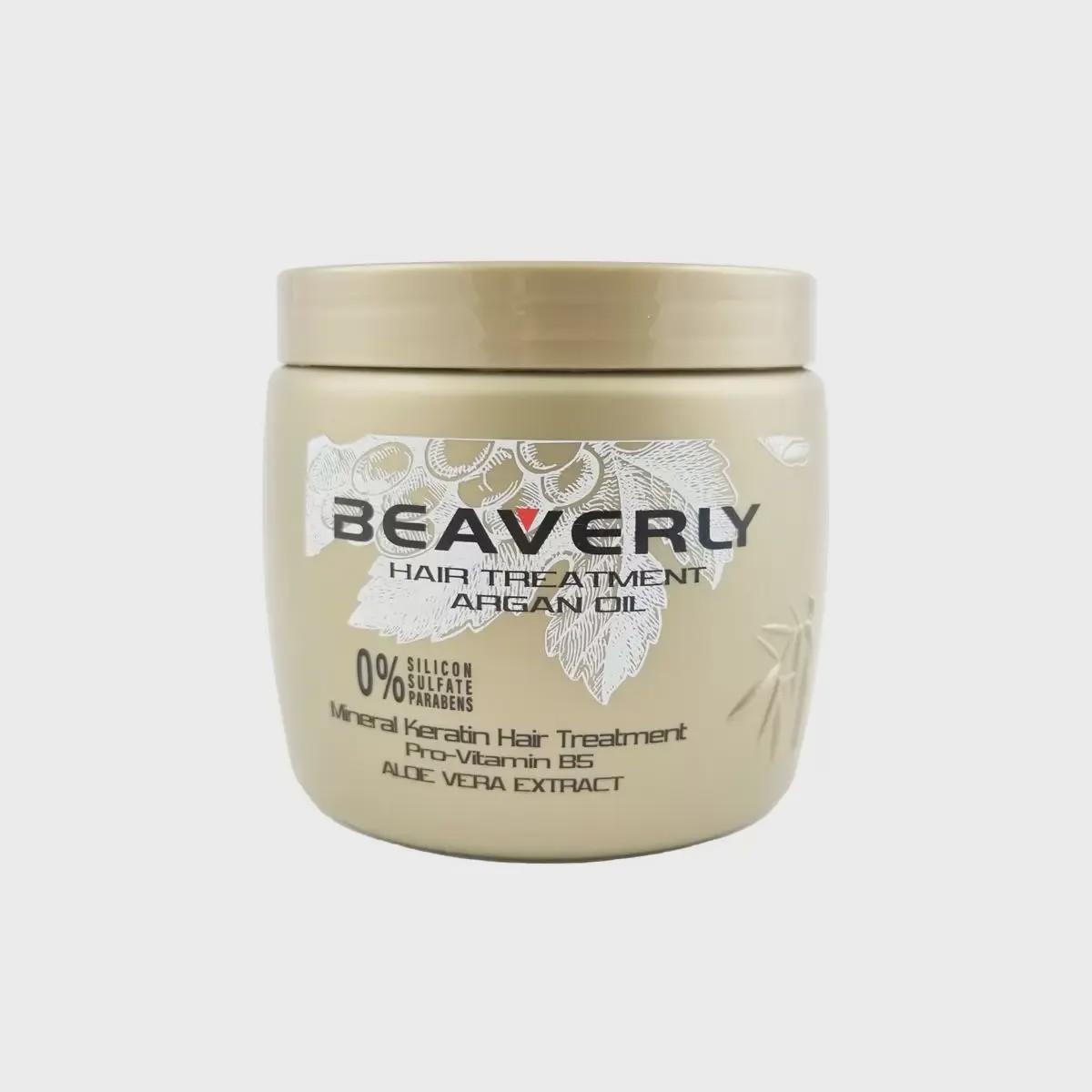 ماسک موی روغن آرگان بورلی Beaverly by Bioherbs Hair Treatment Argan Oil حجم 500 میلیلیتر