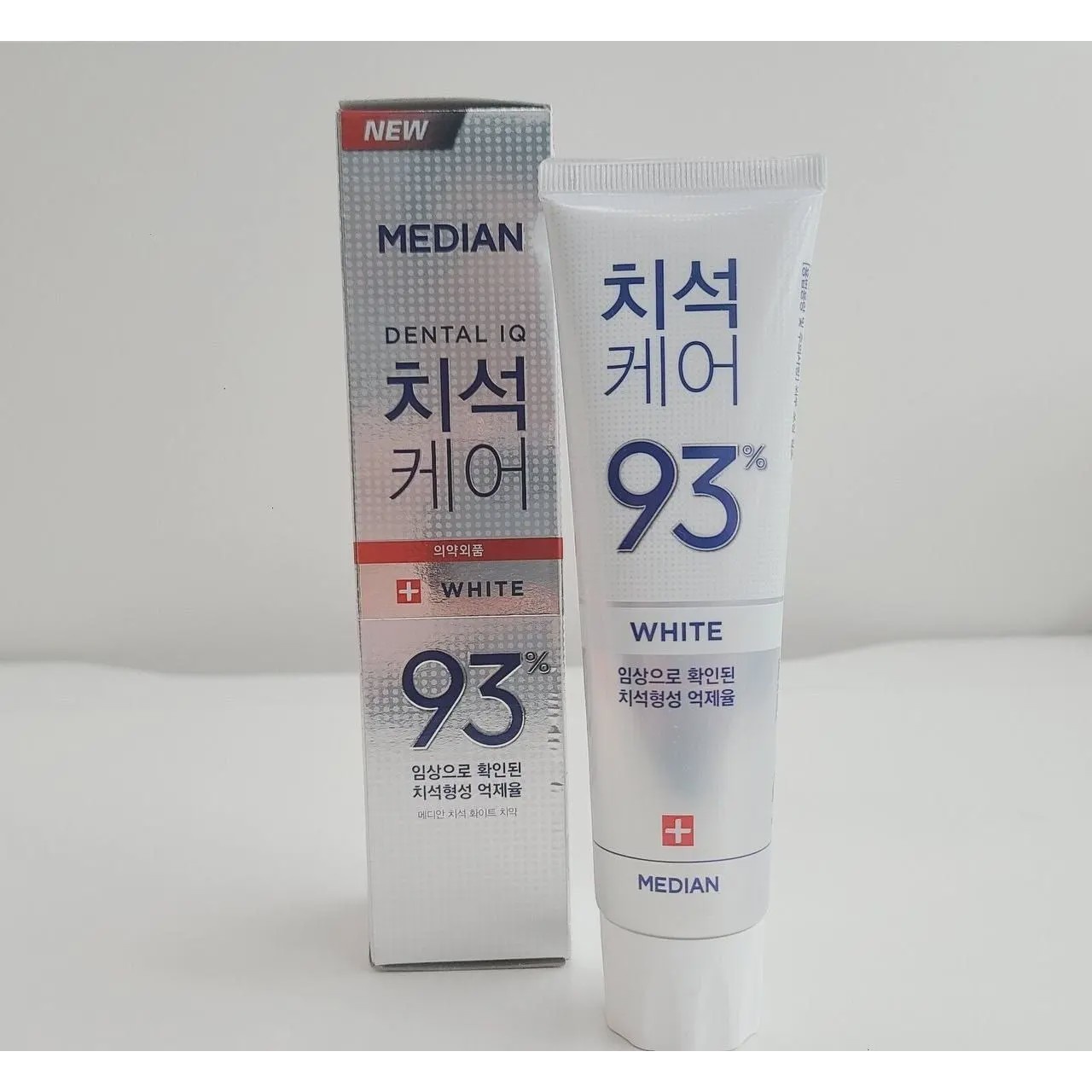 خمیر دندان مدیان Median Dental IQ 93 White - Whitening Tartar Control Toothpaste