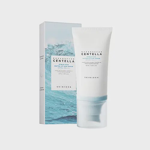 کرم ضد آفتاب سنتلا اسکین اصل کره SKIN 1004 هیالو سیکا SPF 50 حجم 50 میل