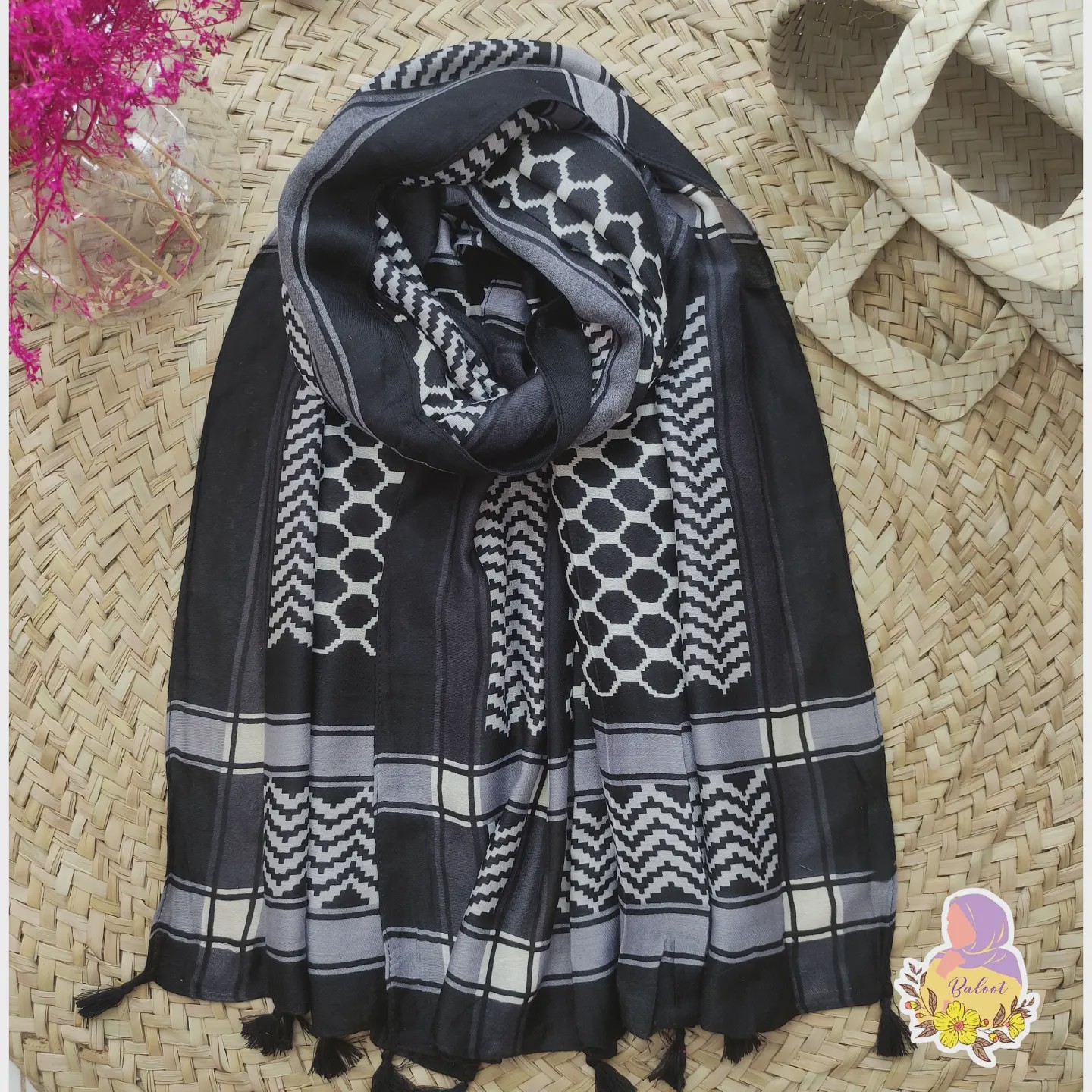 شال عربی نخی