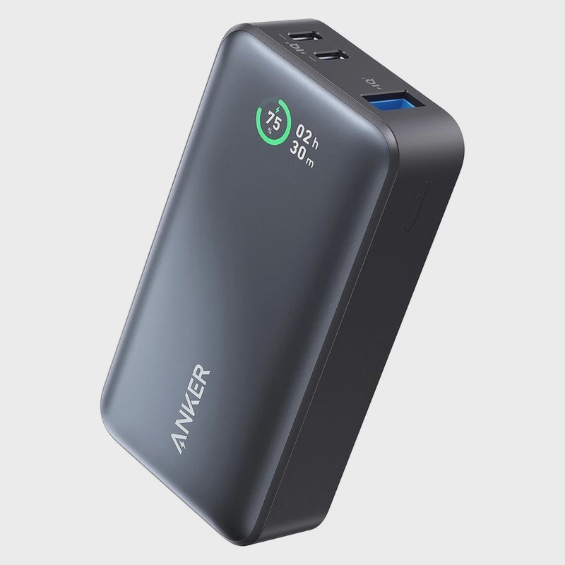 پاوربانک 30 وات انکر مدل A1256 ظرفیت 10000 میلی آمپر ساعت Anker