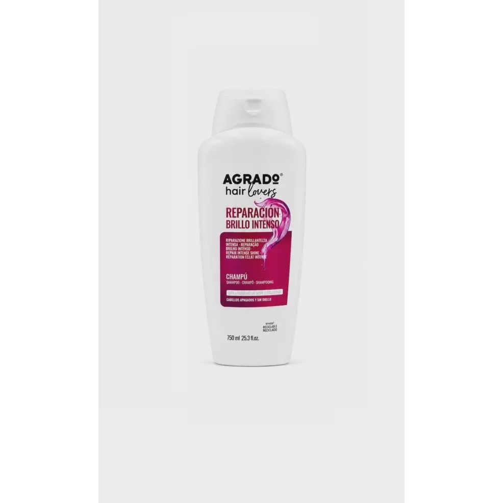 شامپو آگرادو Agrado Hair Lovers Repair Intense Shine حجم 750 میلیلیتر