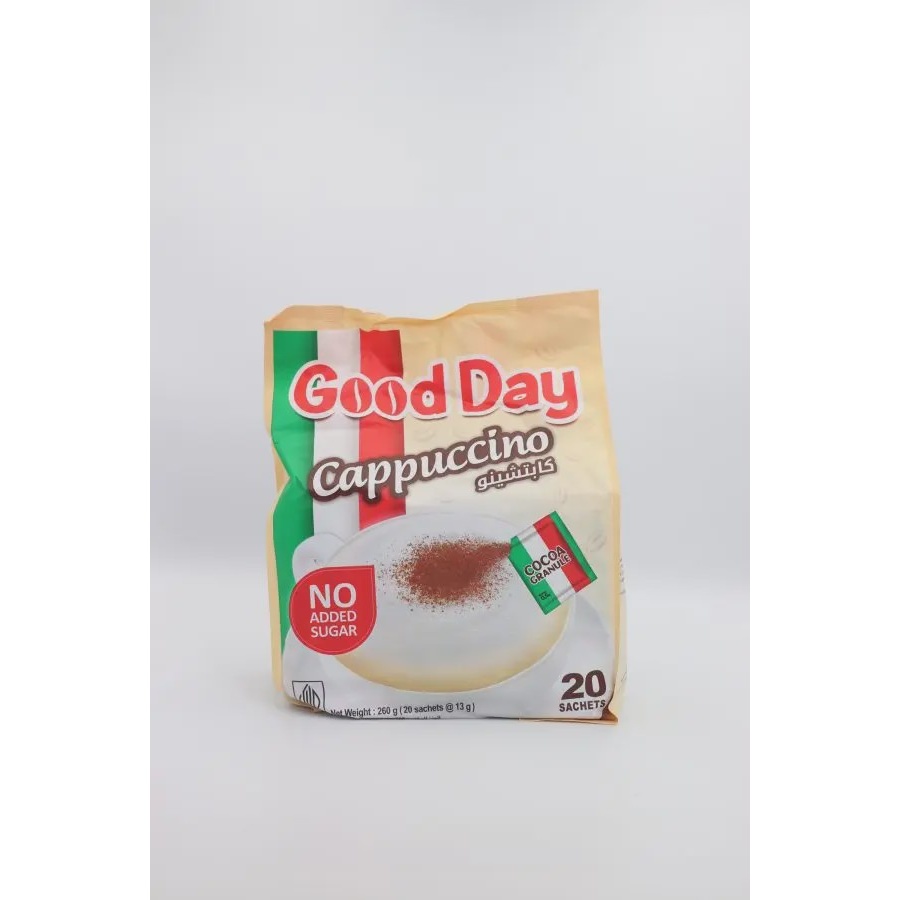 کاپوچینو گوددی Good Day بدون شکر اضافه 20 عددی