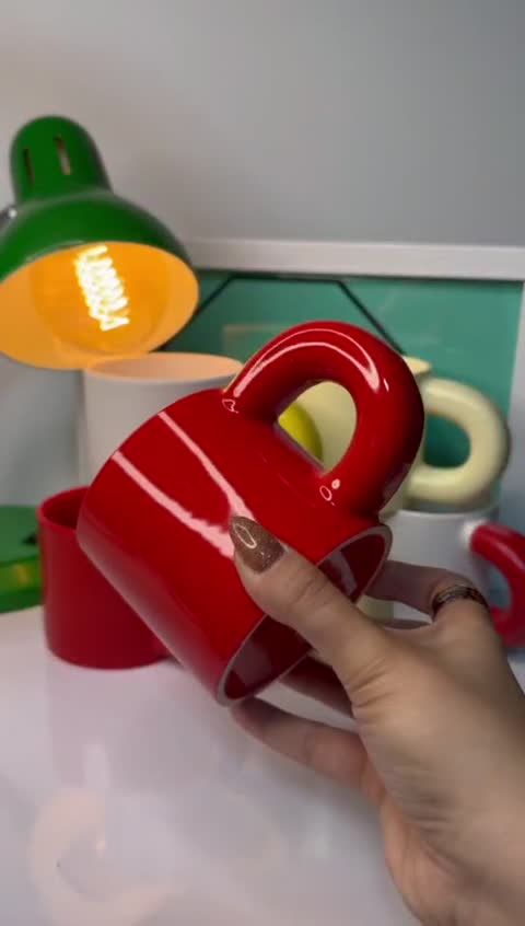 ماگ سرامیکی ساده کد 001537