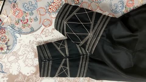 شلوار کردی مدل نیمچه