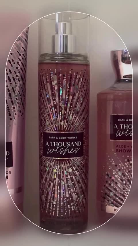 بادی شیمر معطر مدلA Thousand Wishesازbath and body work 