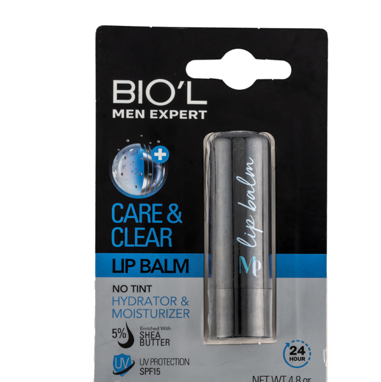 بالم لب بی رنگ بیول مدل Care And Clear با SPF15 مناسب آقایان وزن 4.8 گرم