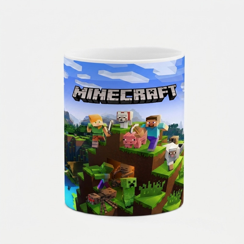 ماگ کاکتی طرح ماینکرافت minecraft مدل mgh41607