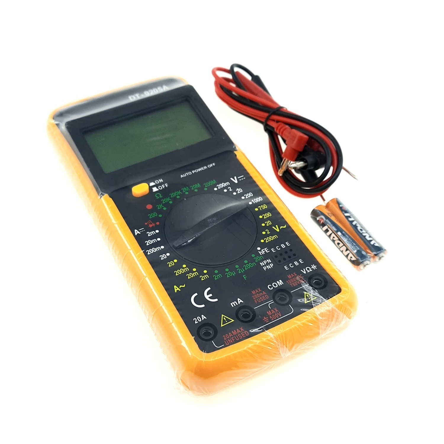 مولتی متر دیجیتالی DT9205A