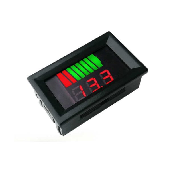 ماژول ولتمتر و نمایشگر سطح شارژ باتری 60-12 ولت روپنلی